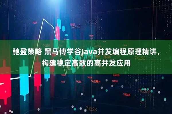 驰盈策略 黑马博学谷Java并发编程原理精讲，构建稳定高效的高并发应用